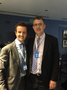 Dr. Angel Villamor i el Dr. Pere Mir en el Congrés AEA-SEROD 2015